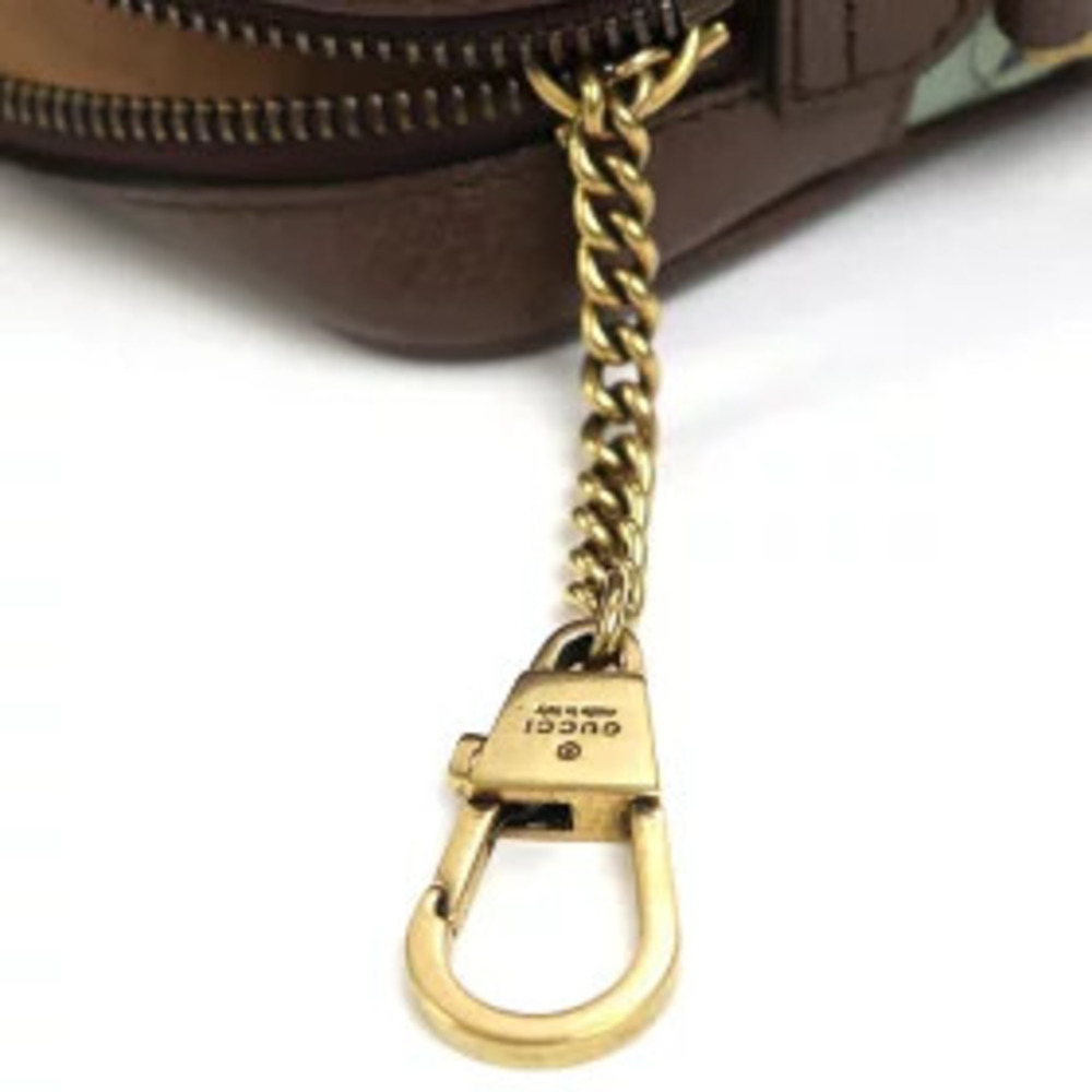 Gucci Disney Donald Duck Bag GG Supreme Beige Ebony Crossbody - Picture 12 of 13